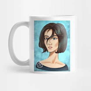 Cute anime japanese girl Mug